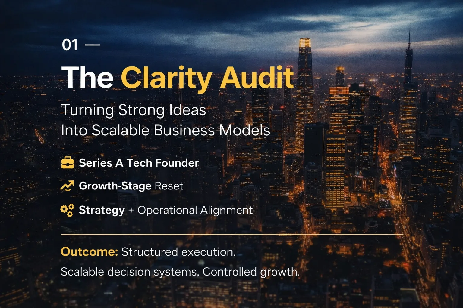 The Clarity Audit